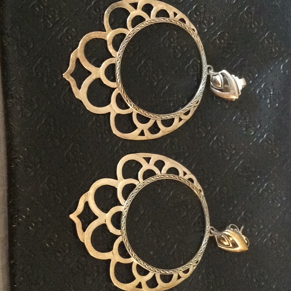 John Hardy Jewelry - John Hardy Silver 18k Gold Earrings